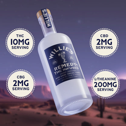 Willie's Remedy+ 10mg High Dose 750ml Bottle (6x1) 6bottles