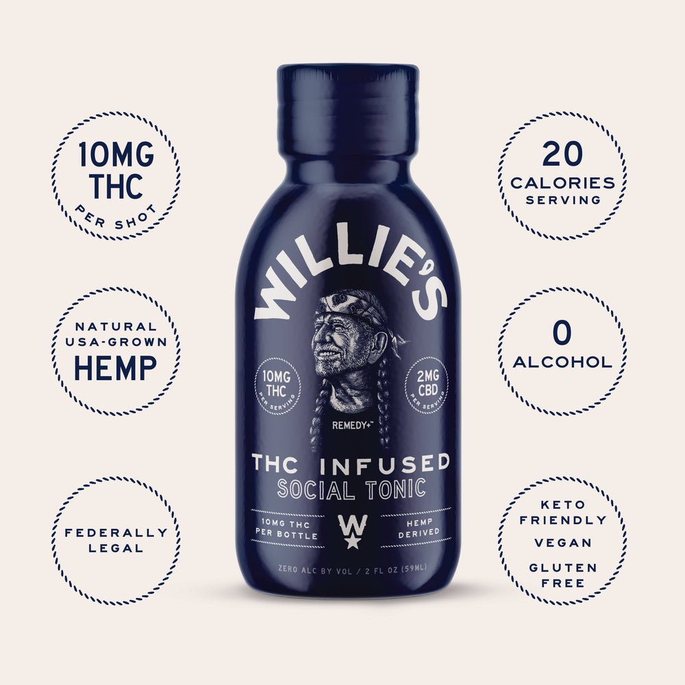 Willie's Remedy+ 10mg High Dose Shots 12 pack (2x)